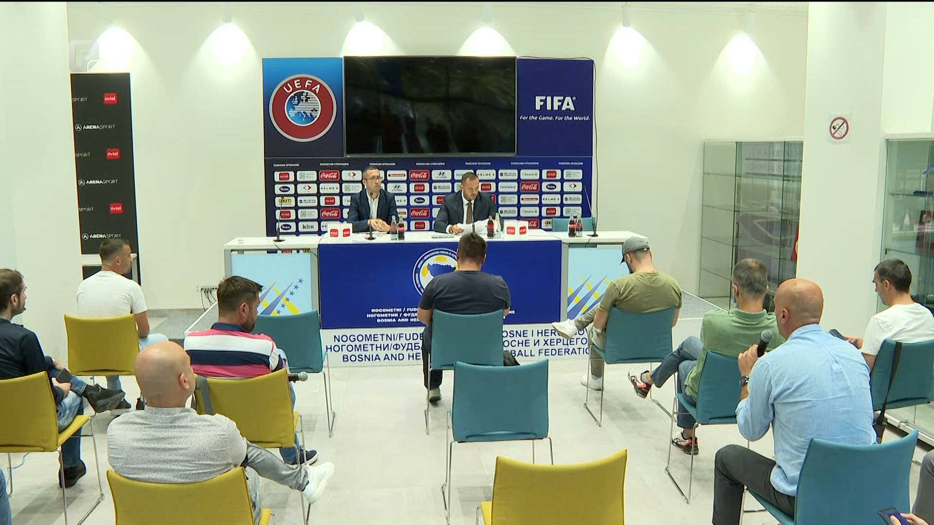 Na pitanja novinara odgovarao predsjednik Saveza Vico Zeljković